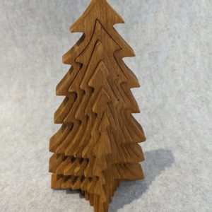 3-D  Wood Tree